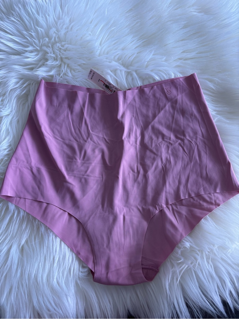 BNWT Victoria Secret Seamless High-Waist Briefs in Dusty Pink Size M